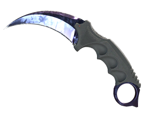 Karambit Black Blackpearl skin modal